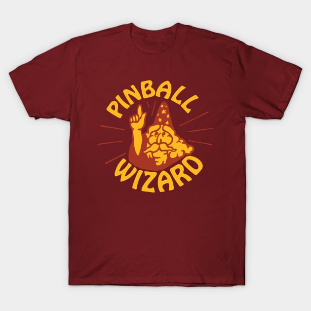 Pinball Wizard T-Shirt by PopGraphics